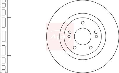 APEC Brake Disc DSK2913