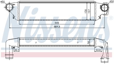 INTERCOOLER COMPRESOR NISSENS 96741 5