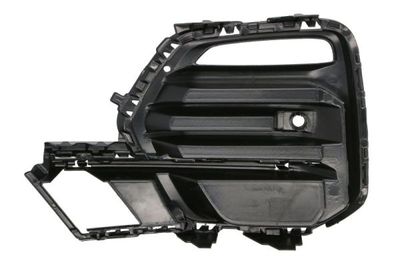 Voorbumper afdekking Voor Rechts (gesloten, met parkeersensor gaten, black-matt) past: BMW X5 G05, F95 06.18-03.23