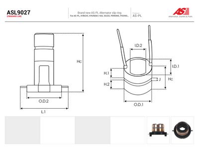 slipering, generator AUTOSTARTER ASL9027