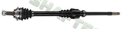 SHAFTEC P187AR Полуось в сборе  для PEUGEOT 206 Наклонная задняя часть (2A/C) 1.6 16V