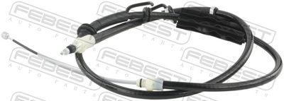 Тросик, cтояночный тормоз FEBEST 29100-FLIIRH для LAND ROVER FREELANDER