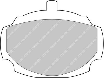 BREMSBELAGSATZ SCHEIBENBREMSE