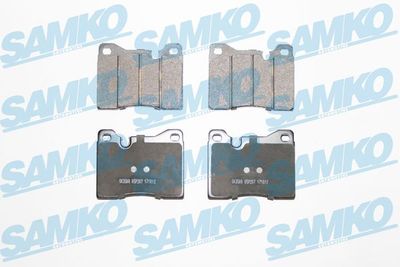Комплект тормозных колодок, дисковый тормоз SAMKO 5SP207 для ALFA ROMEO 6