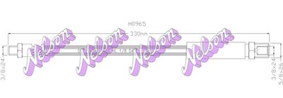 Тормозной шланг KAWE H0965 для ROVER MINI
