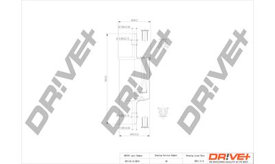 Dr!ve+ DP1110.13.0015 Топливный фильтр  для FIAT BARCHETTA (Фиат Барчетта)