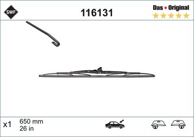 Wiper Blade 116131