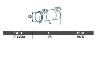 CONECTOR TEAVA SISTEM DE ESAPAMENT
