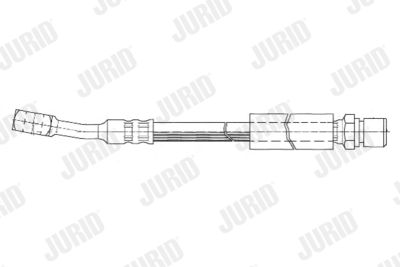 Тормозной шланг JURID 171216J для CHEVROLET LANOS