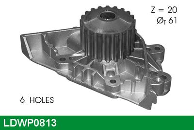 POMPă DE APă RăCIRE MOTOR LUCAS LDWP0813