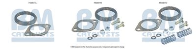 Монтажен комплект, изпускателна тръба BM Catalysts FK50077