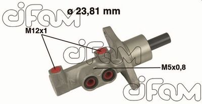 CIFAM 202-475 Ремкомплект тормозного цилиндра  для VOLVO C30 (Вольво К30)