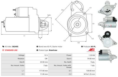 STARTER AS-PL S6245S 4