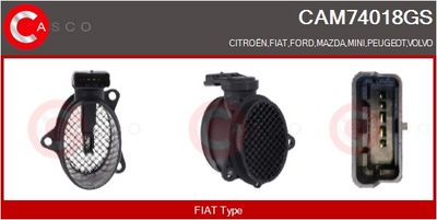 SENZOR DEBIT AER CASCO CAM74018GS