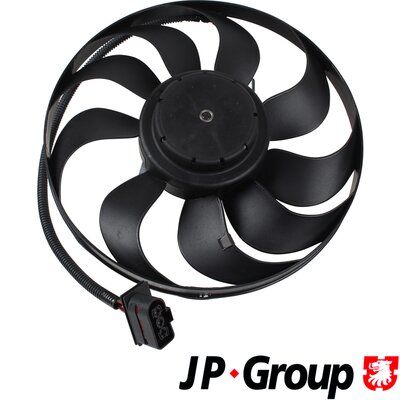 JP GROUP 1199101400 Вентилятор системы охлаждения двигателя для VW BORA I (1J2)
