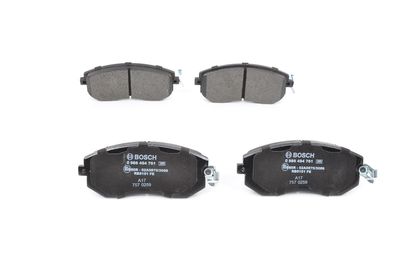 Brake Pad Set, disc brake 0 986 494 761