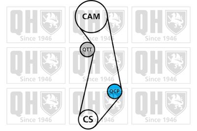 SET CUREA DE DISTRIBUTIE QUINTON HAZELL QBK268 1
