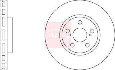 APEC Brake Disc DSK2093