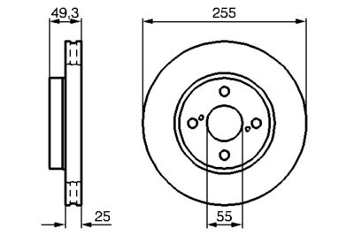 Brake Disc 0 986 479 B70