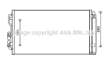AVA QUALITY COOLING BWA5434D Радиатор кондиционера  для BMW i3 (Бмв И3)