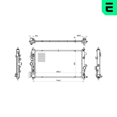 RADIATOR RACIRE MOTOR