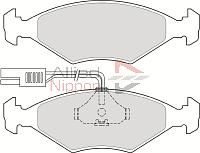 Комплект тормозных колодок, дисковый тормоз COMLINE ADB1228 для INNOCENTI ELBA
