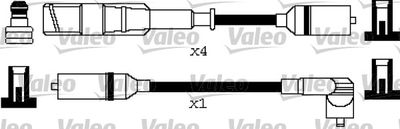 Комплект проводов зажигания VALEO 346372 для AUDI A4