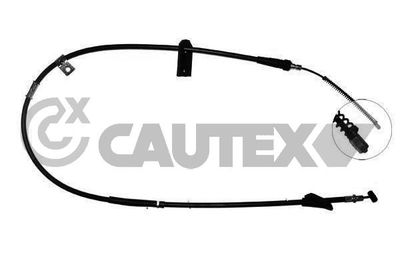 Тросик, cтояночный тормоз CAUTEX 762006 для OPEL AGILA