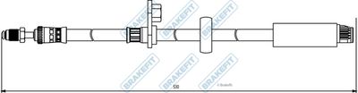 APEC Brake Hose BHO4182