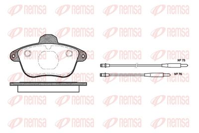 Brake Pad Set, disc brake 0401.04