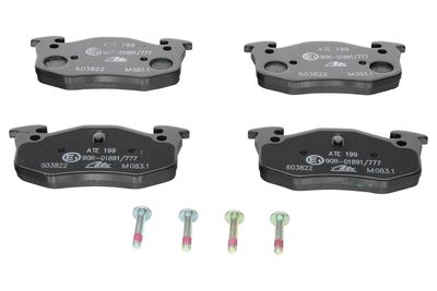 Brake Pad Set, disc brake 13.0460-3822.2