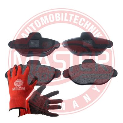 Zestaw klocków hamulcowych, hamulce tarczowe MASTER-SPORT GERMANY 13046039492N-SET-MSP