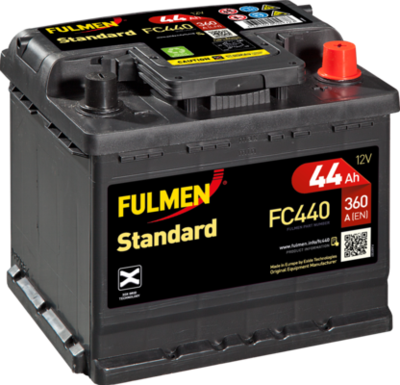 Стартерная аккумуляторная батарея FULMEN FC440 для CITROËN AXEL