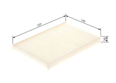 BOSCH Filter, Innenraumluft