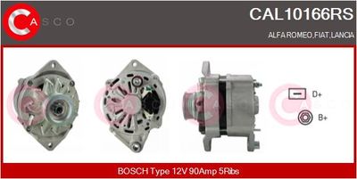 CASCO CAL10166RS Генератор  для LANCIA (Лансиа)