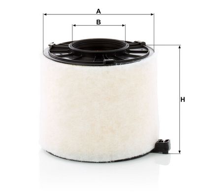 Luchtfilter (Patroon) past: AUDI A4 ALLROAD B9, A4 B9, A5, Q5 2.0D/2.0DH 05.15-