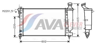 KüHLER MOTORKüHLUNG AVA Clever Choice PEA2216