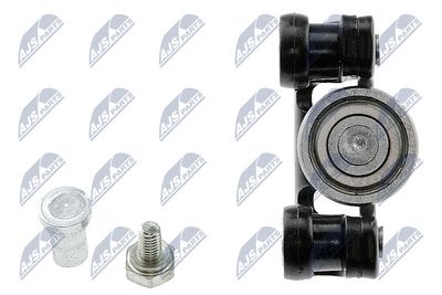 Rullaohjain, liukuovi NTY EZC-RE-029 – VAUXHALL, OPEL, RENAULT