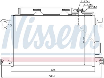CONDENSATOR CLIMATIZARE NISSENS 94794 6