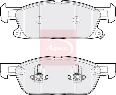 APEC Brake Pad Set, disc brake PAD2081