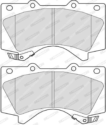 Bromsbeläggssats, skivbroms FERODO FDB4229