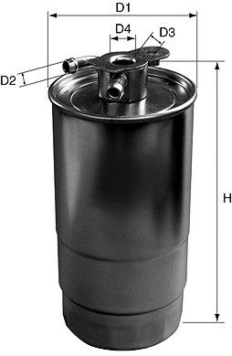 FILTRU COMBUSTIBIL DAVID VASCO C279 4