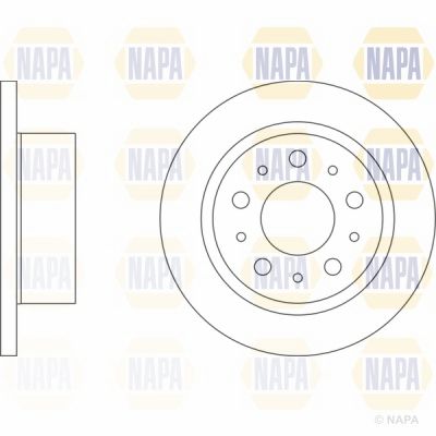 Brake Disc NAPA PBD8016