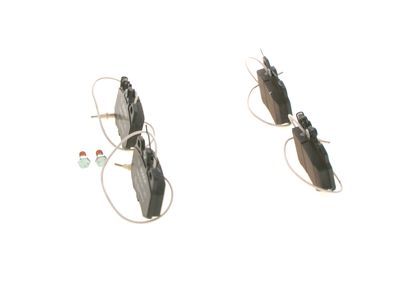 BREMSBELAGSATZ SCHEIBENBREMSE BOSCH 0986424376 10