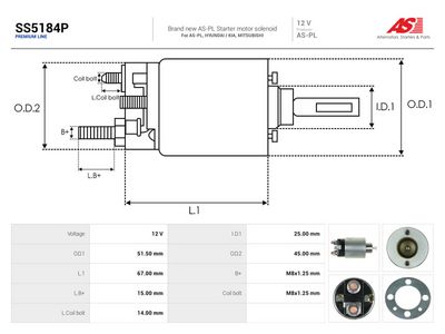 Magnetafbryder, starter AS-PL SS5184P