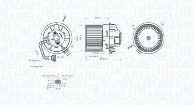 MAGNETI MARELLI Innenraumgebläse