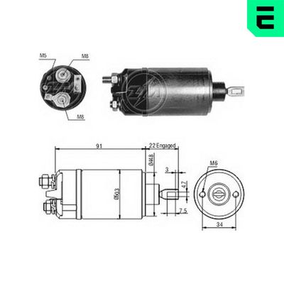 SOLENOID ELECTROMOTOR