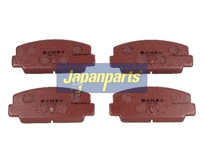 JAPANPARTS Stabdžių trinkelių rinkinys, diskinis stabdys