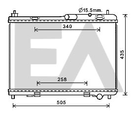 EACLIMA 31R22099 Крышка радиатора для FORD B-MAX