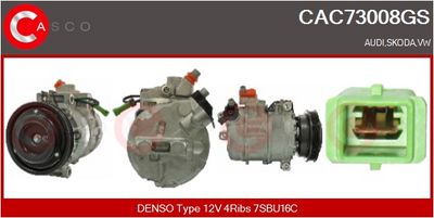 COMPRESOR CLIMATIZARE CASCO CAC73008GS